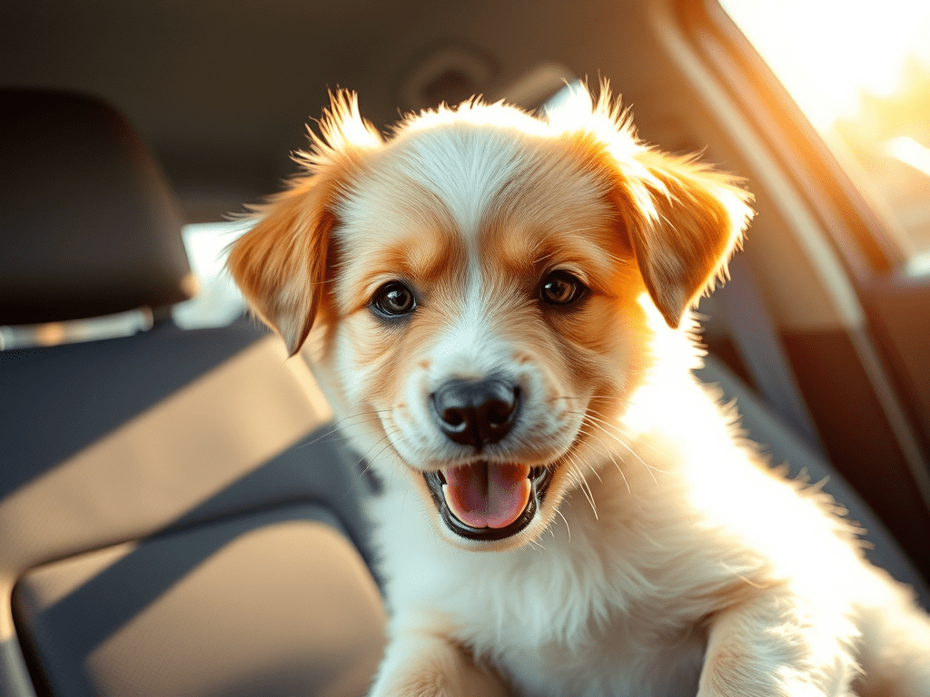 Safe Ways to Travel with a Puppy in a&nbsp;Car